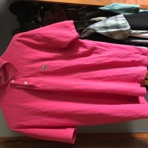 Lacoste polo size 7